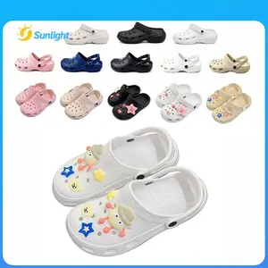 [Sunlight] Sandal Selop Baim Bakpao Tali Belakang EVA Nyaman Ringan Anti Slip Harian Uniseks (Cewek Dan Cowok) 575M