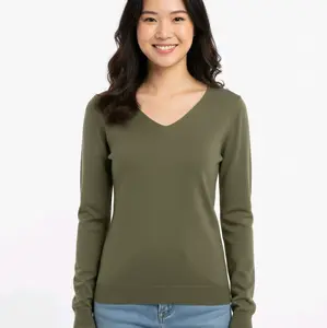 Knit Wear Cardigan 02 Green P