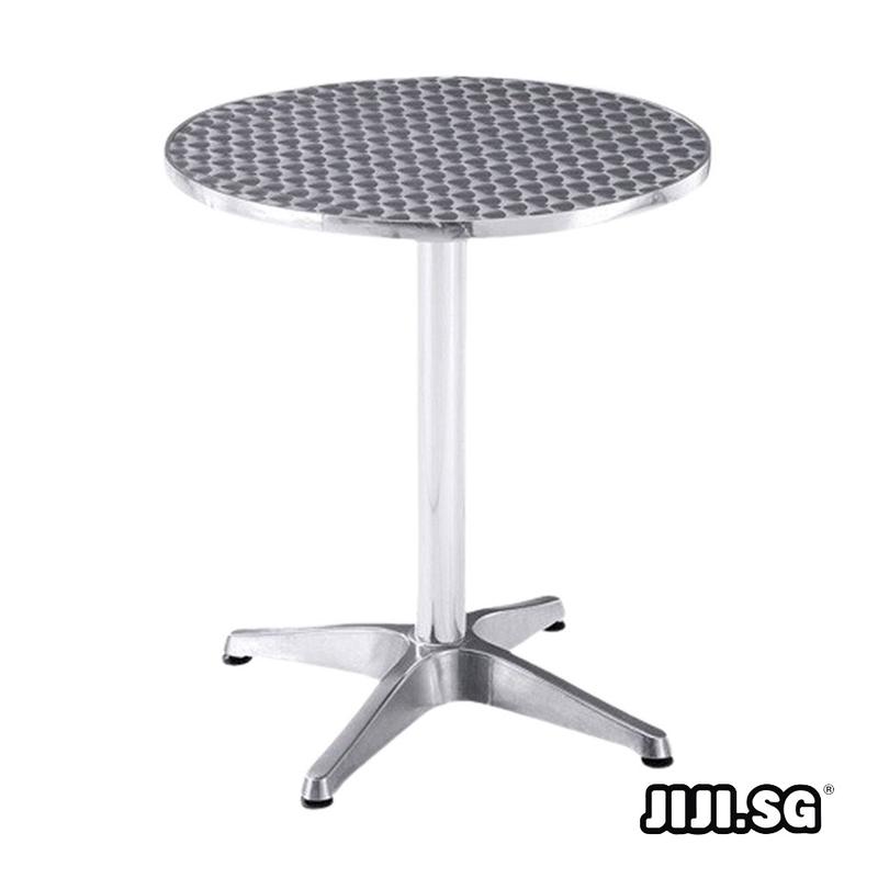 (JIJI SG) BOSEN Aluminium Round Table - Outdoor Foldable (ROUND) - 60CM 0