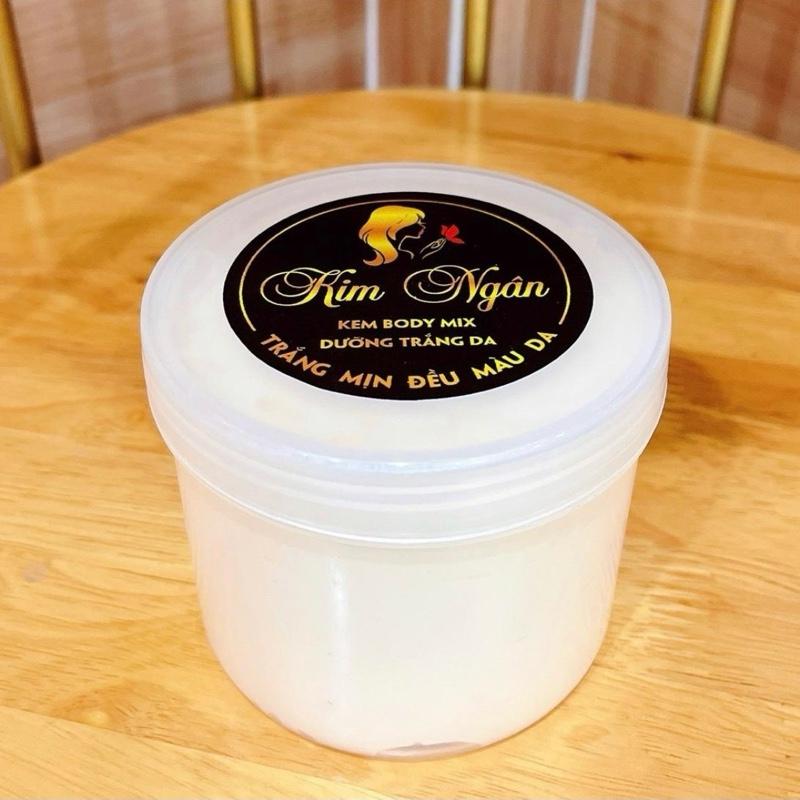 KEM BODY MIX DƯỠNG SÁNG DA hủ (500g) KIM NGÂN
