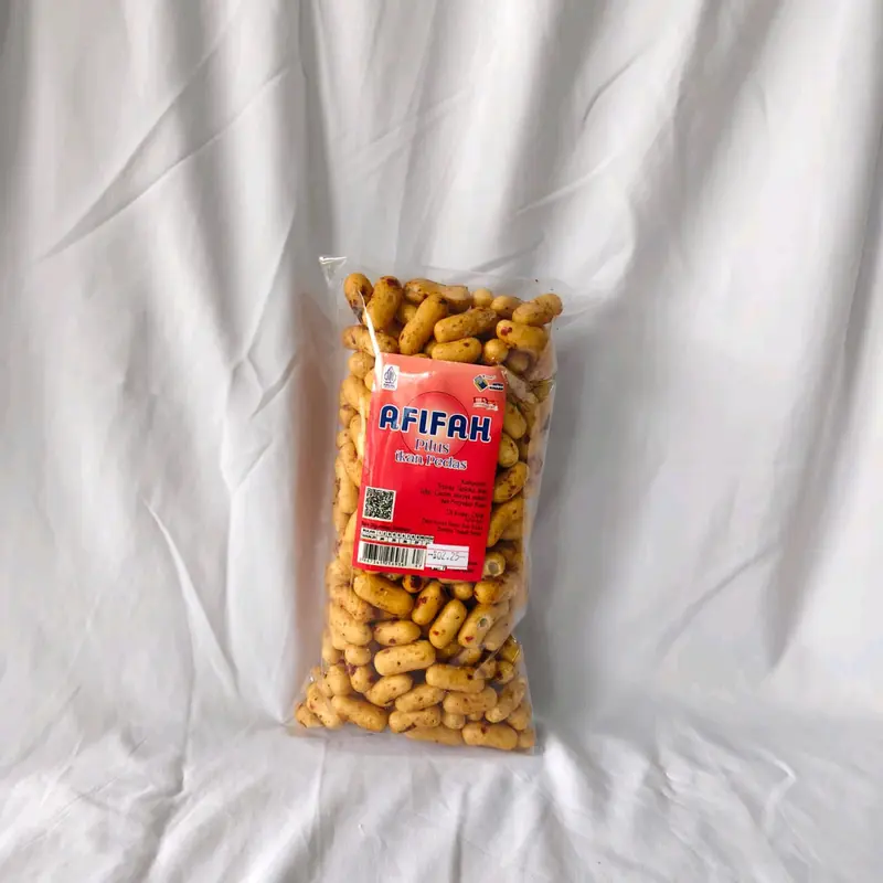 pilus telur ikan pedas 200g snack bangka 1