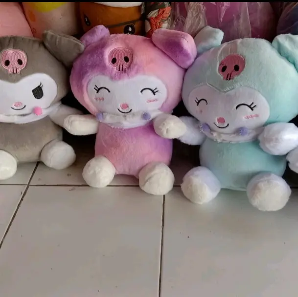 boneka kuromi sanrio lembut ukuran sedang bagus  Toys