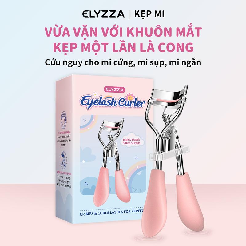 Kẹp Mi ELYZZA Dụng Cụ Uốn Cong Lông Mi Bằng Silicone Tiện Dụng Dụng Cụ Uốn Mi Phù Hợp Với Hình Dạng Mắt Kẹp Bấm Mi Dụng Cụ Bấm Lông Mi Giúp Hàng Mi Cong Có Thể Kết Hợp Với Mi Giả Sunflower Và Mi Cụm Đuôi Cá & Mi Sợi Idol Kpop