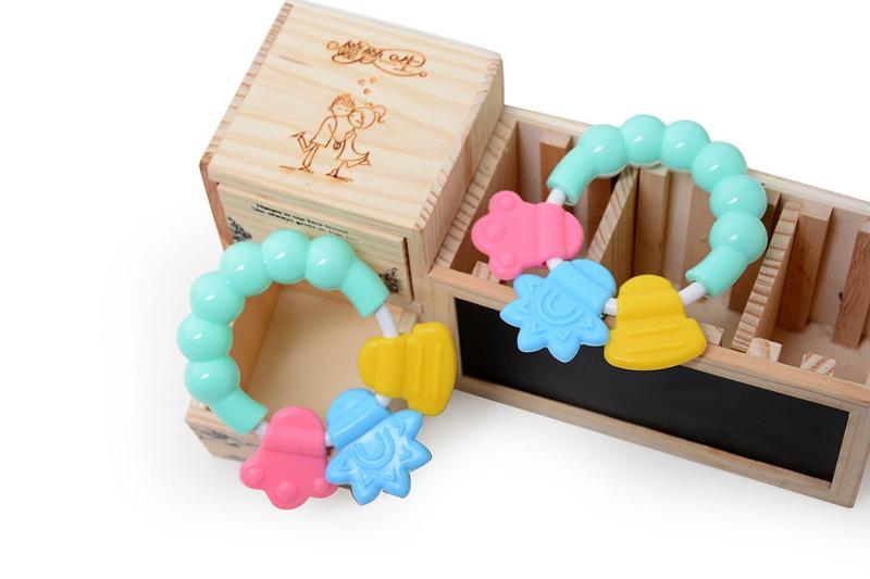 Product Introduction of Baby Bite Molar Rod Infant Silicone Gum Molar Tooth Fixer Rattle Tooth Gum 9