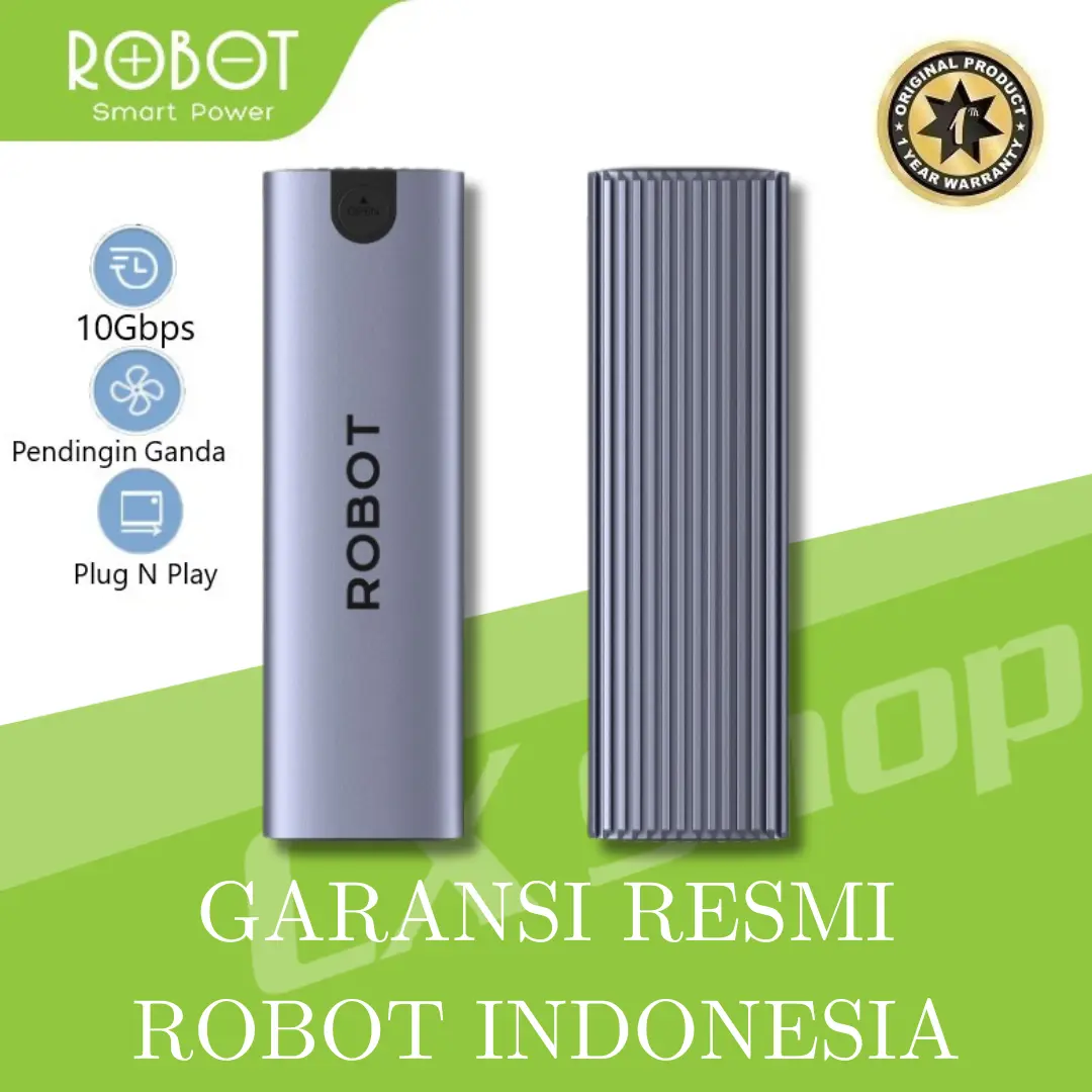 Robot RMSD10 Enclosure NVME M.2 10Gbps Casing SSD
