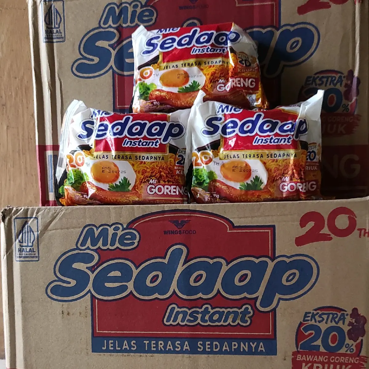 Mie sedaap goreng mi instan 90g ( 1 karton isi 40)