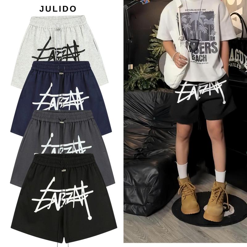 DEAL MỞ BÁN Combo 2 Quần short chất liệu umi hàn cao cấp form trên gối JULIDO dây dài Menswear