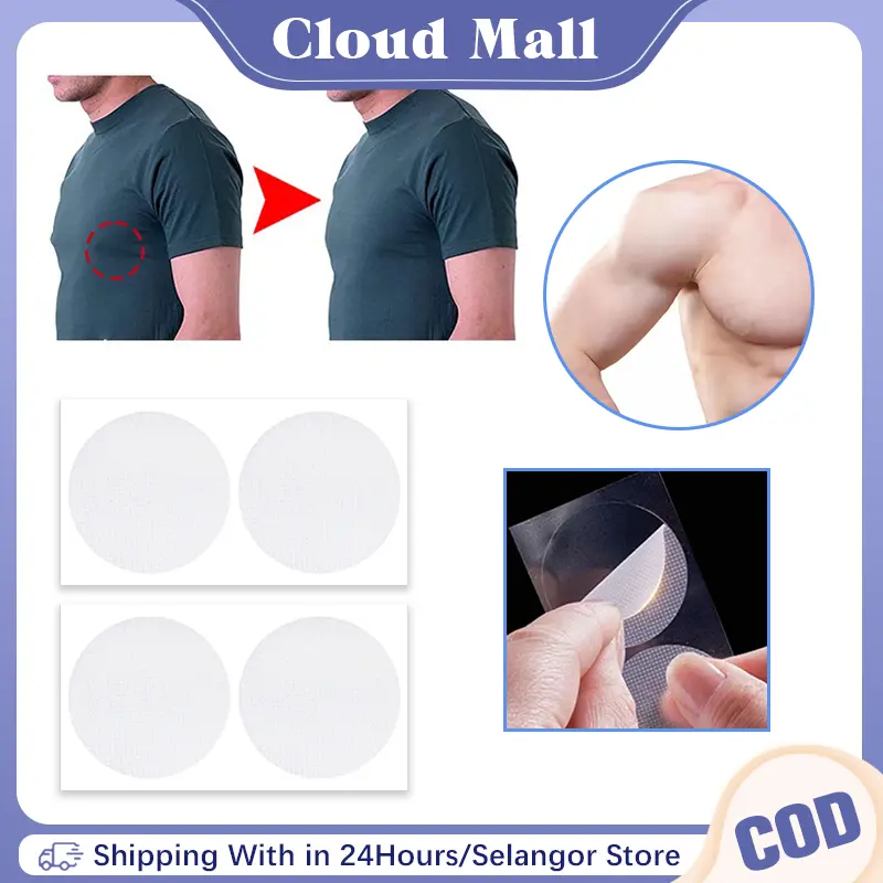 Cloudmall Sport Silk Long Underwear 100Pcs Transparent Men Nipple