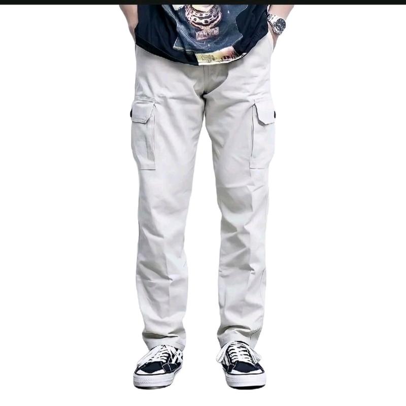 Celana Sam Cargo Panjang Pria Dewasa Celana Cargo Premium Long Cargo Pants Cargo Baggy Loose Fit  celana  Katun 6