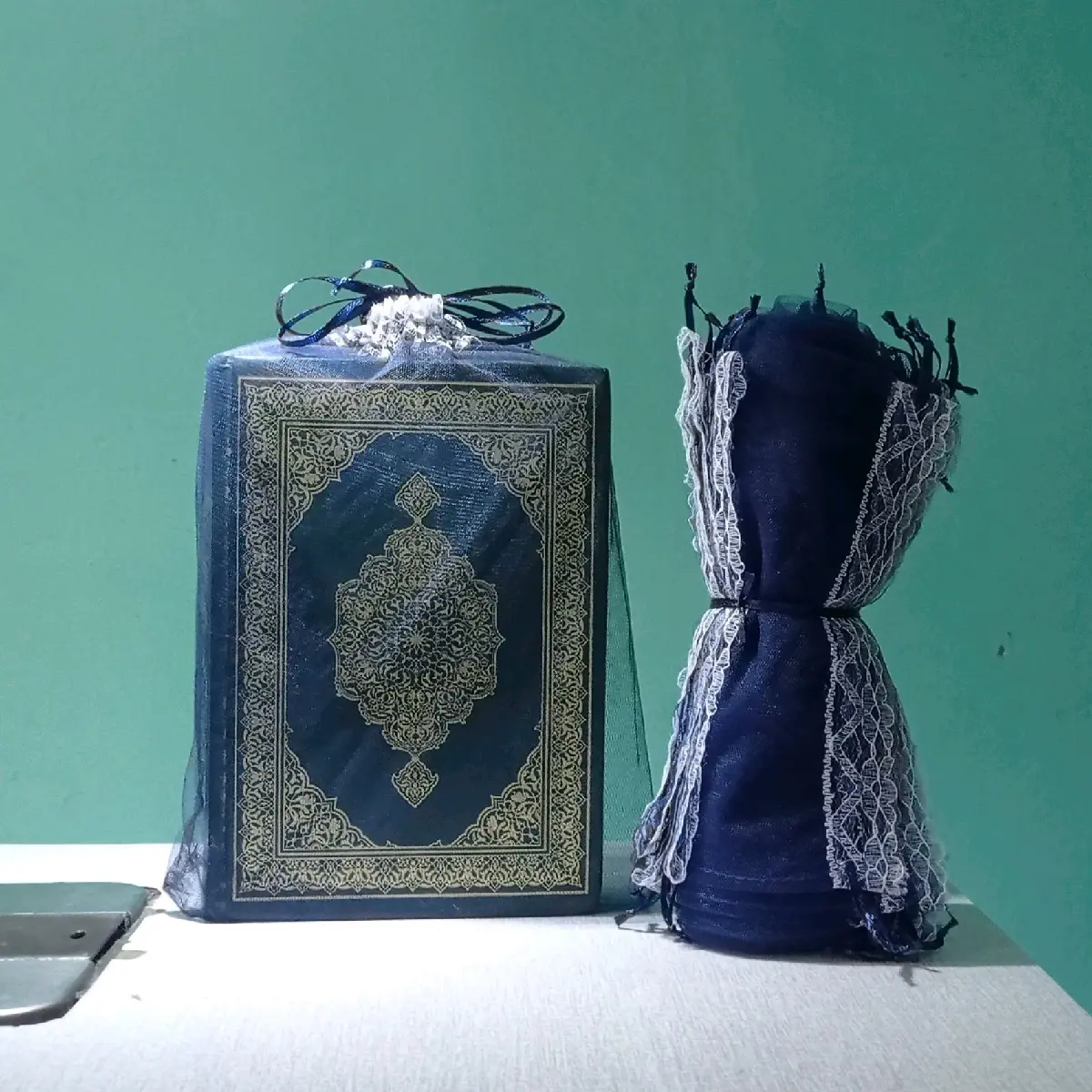 Kantong tile souvenir size 18 x 28 cm untuk Qur'an A5 dll... (isi 50 pcs)