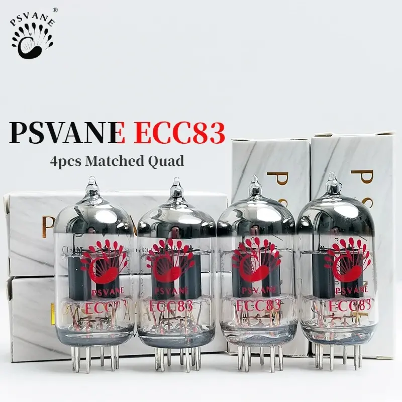 PSVANE Vacuum Tube ECC83  ECC82 ECC81  EL84 Electronic Precision Matching Amplifier High Fidelity Matched Quad