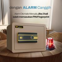 Gambar [ READY STOCK ] Brankas Besar 30cm Brankas Uang Perhiasan dan Dokumen Brankas Mewah Canggih - Hitam-PIN dari Steelelite Furniture Official Kota Administrasi Jakarta Barat 4 Tokopedia
