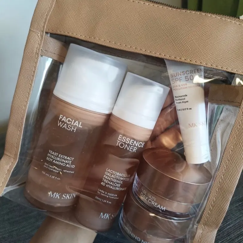 MK SKIN BY MAHARANI KEMALA PAKT SKINCARE Perawatan Facial Wajah (GRATIS SUNSCREEN/MOISTURIZER RANDOM) Mencerahkan Muka Pelembab Moisturizer Membersihkan Berminyak 4