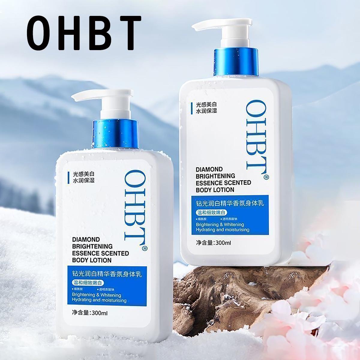 [Shipping from Thailand]OHBT โลชั่นบำรุงผิวกาย กลิ่นหอมสดชื่น มอยส์เจอร์ไรเซอร์ 300ml โลชั่น body lo