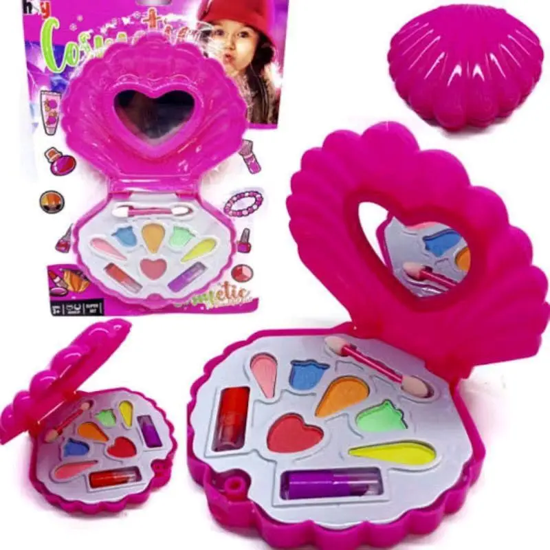 Mainan Anak Make up Bentuk Kerang Lucu Kemasan Press HD 128