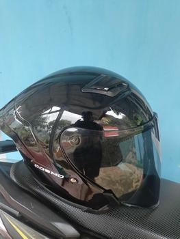 Product Review of HELM HALF FACE HKM COSMO TERBARU FREE SPOILER HELM DEWASA PRIA WANITA SNI KEKINIAN BISA COD MURAH from ɪ**ɴ 0