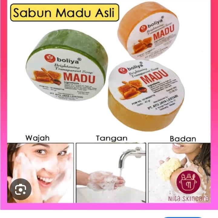 Sabun Klar Madu Kuning Pembersih Wajah Original 3