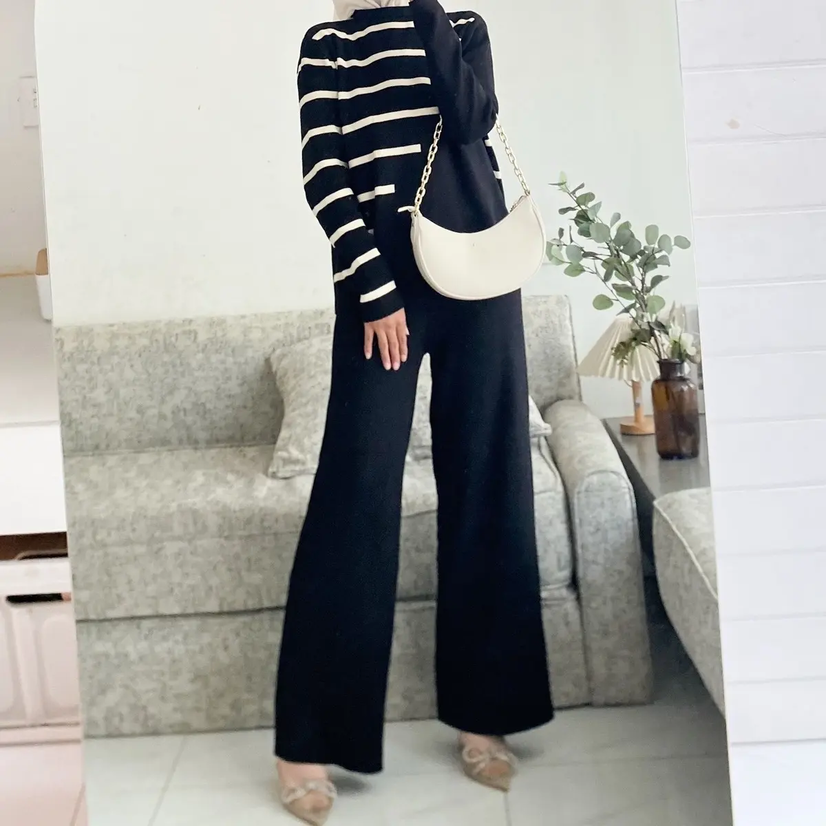 Carla Set Knit Import Grade A+