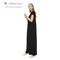 Gambar Dress Busui Friendly Bukaan Kanan Kiri untuk Ibu Hamil dan Menyusui - Grey Plain dari Baju Hamil Menyusui Happymomma Kota Tangerang Selatan 4 Tokopedia