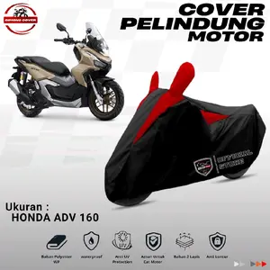 Sarung motor Adv160 Cover motor Nmax Aerox Lexi Pcx Vario160 cover motor jumbo tahan air dilengkapi Karet bagian ban pelindung Kendaraan Motorcycle