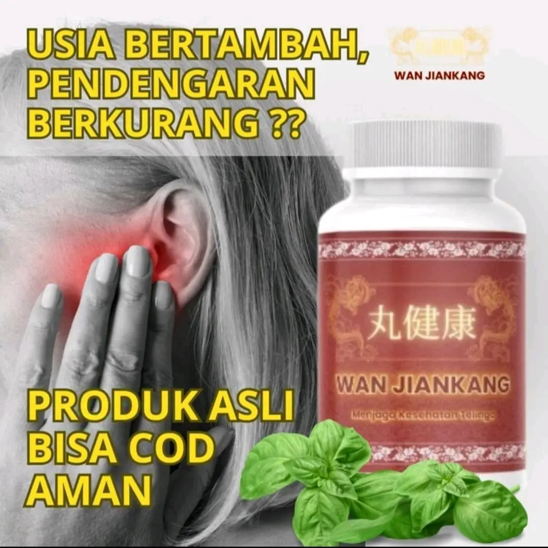 WAN JIANKANG Obat Herbal Wan Jiankang Untuk Gejala pada Telinga - Obat Untuk Pendengaran Telinga
