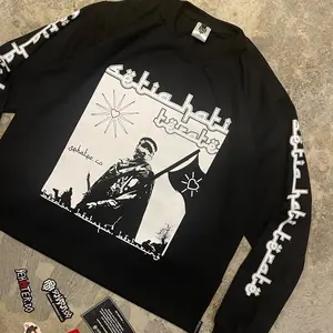 Long sleeve PSHT arabic sehater.co kaos psht lengan panjang (KHUSUS WARGA PSHT) Pria Baju