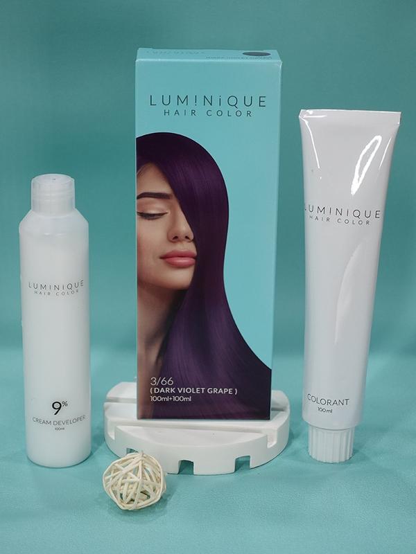 Luminique Hair Color 3/66 Dark Violet Grape 3
