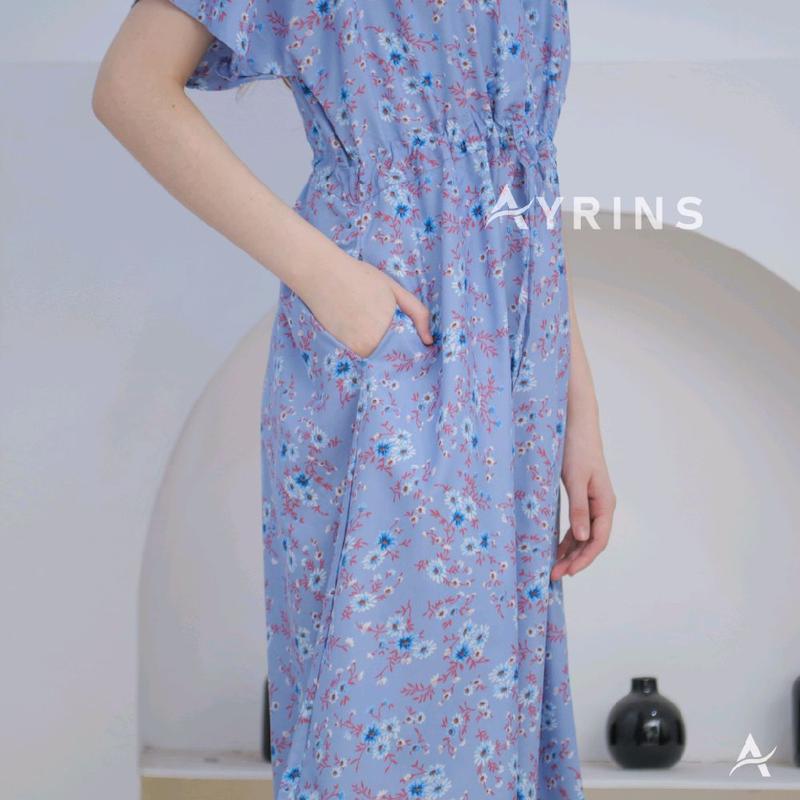 AYRINS - Aruni Daster Wanita Bahan Rayon Busui Frendly Motif Bunga Daster Kekinian Daster Wanita Terbaru 2
