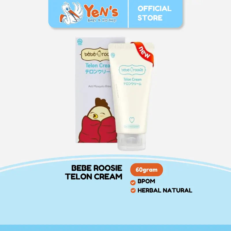 Bebe Roosie Telon Cream 60gr / krim untuk bayi Kulit Menghangatkan 0