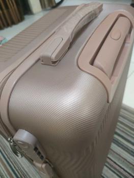 Product Review of ( 506 ) Koper Sultan Rosegold - 16 sd 24 Inch 4 Roda 360 Rotasi Ringan Tahan Air from k**y 3