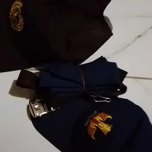 1SET TOPI SMP BORDIR DASI PANJANG SABUK GESPER