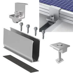 30/35mm Solar Panel Photovoltaic Bracket Mounting Rail Kit For Roof