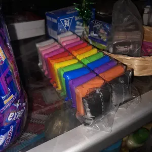 (PAKET 10 SET) JM Super Light Clay Air Dry Polymer Mainan Anak Edukasi Slime Clay Dough Colour Play