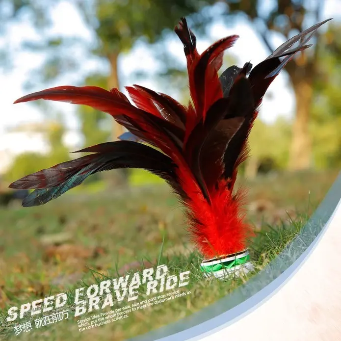 ** Ready Stock ** Feather Foot Kicking Shuttlecock Bulu Tangkis Latih Timbang Bola Takraw Sports Fitness