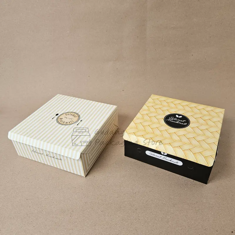 100 pcs / 20x20/ Box Nasi/ Dus Nasi / Kotak Nasi / 350 gr kotak nasi  7 bulanan 2