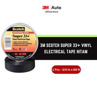 Gambar 3M Scotch Super 33+ Vinyl Electrical Tape Black 0.75 inch x 66 ft - Spesifikasi dari 3M Automotive Kab. Bekasi 1 Tokopedia