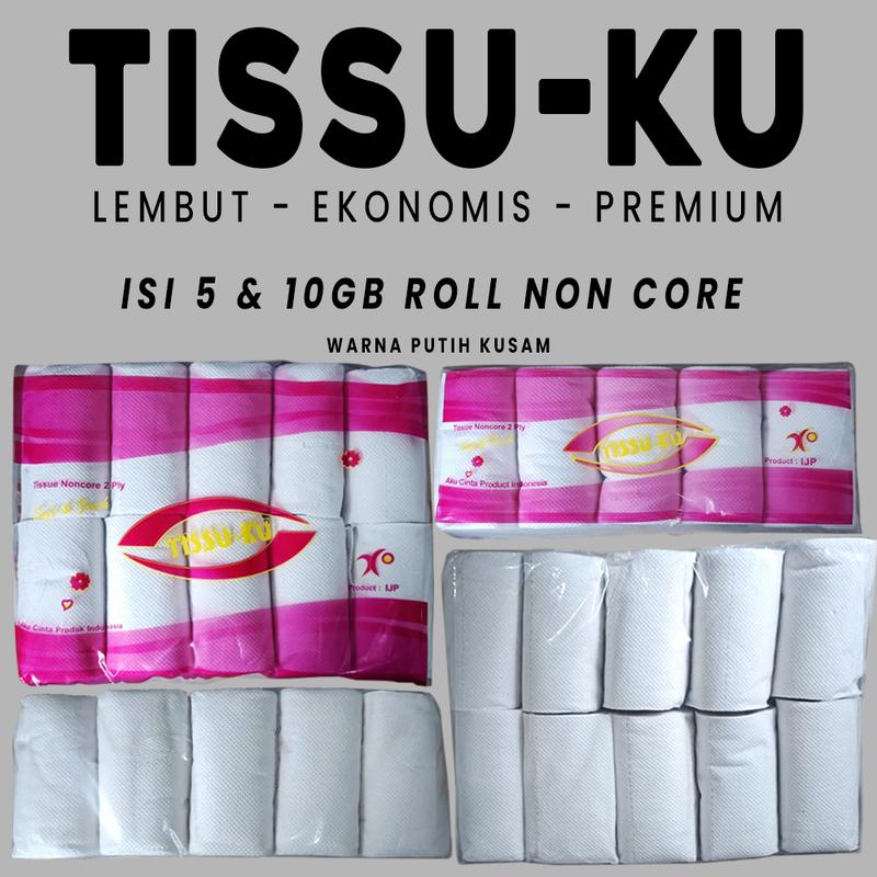Tissueku Non Core Bahan Hvs Merk Tissueku - Tisu Gulung CORELESS Tisu ...