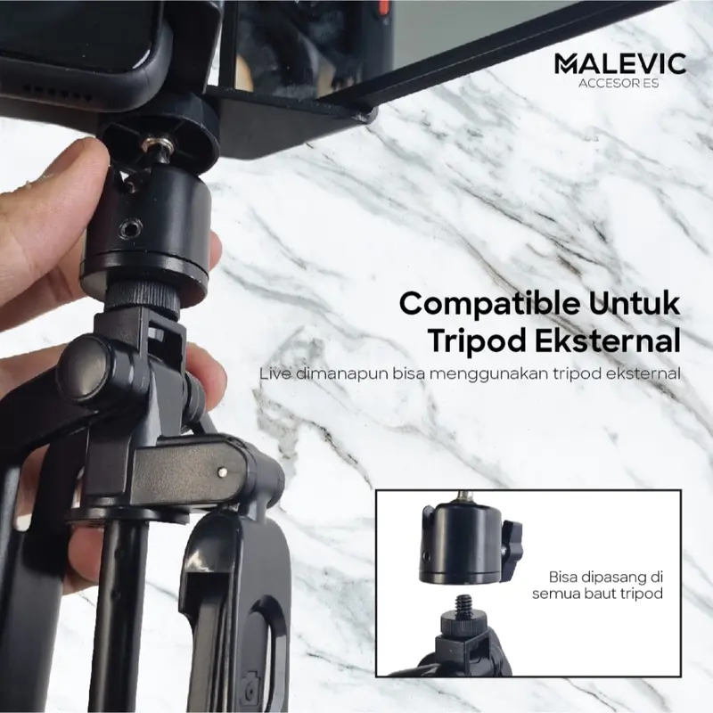 [MA] V1 MIRROR STAND / KACA BERDIRI LIVE / ALAT KACA UNTUK LIVE / ALAT VIRAL KACA LIVE / ALAT UNTUK LIVE/ ALAT CONTENT CREATOR/ AKSESORIS SELFIE 6