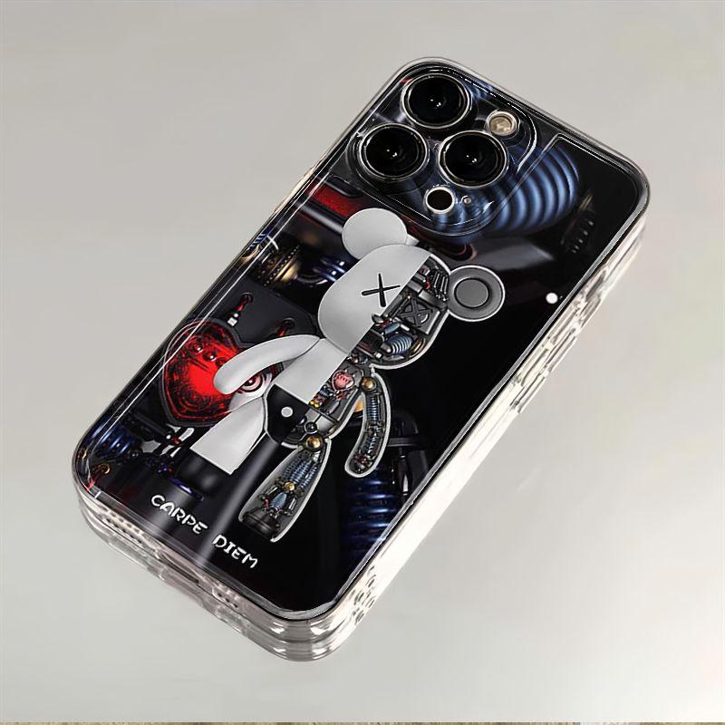 3 Ngày Giao Nội Địa | Ốp Lưng iPhone Kaws Bearbrick Y2K Robot Phong Cách…