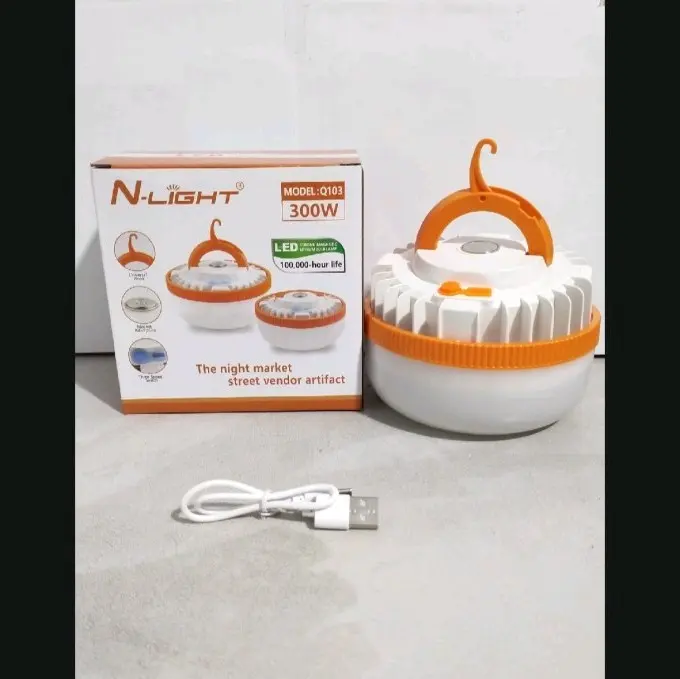 Lampu Emergency Gantung 300W Model Cas Lampu Camping
