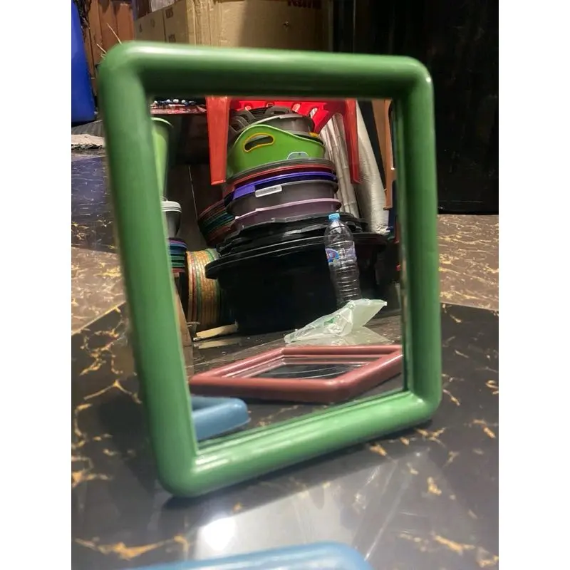 Cermin Berdiri dan tempel dinding 14cmx17cm