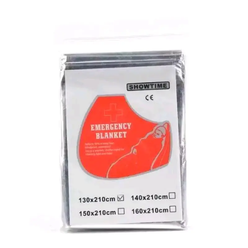 Emergency Blanket 130x210cm untuk Perlindungan Ekstra di Luar Ruangan