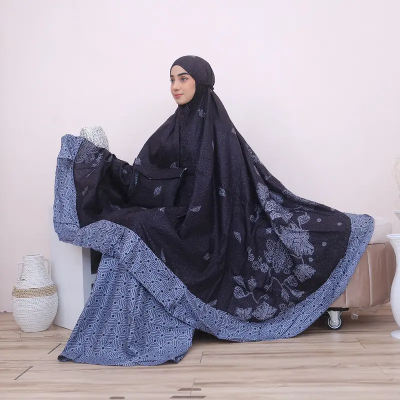 {Tameera} Mukena Batik Dewasa Premium Terbaru Rayon Adem 8