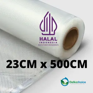 PLASTIK VACUM EMBOS / VACUUM SEALER MAKANAN / PLASTIK VAKUM MAKANAN