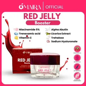 [FLASH SALE] OMAIRA Red Jelly Booster with 5% Niaciamide | Perawatan glowing whitening booster 10gr