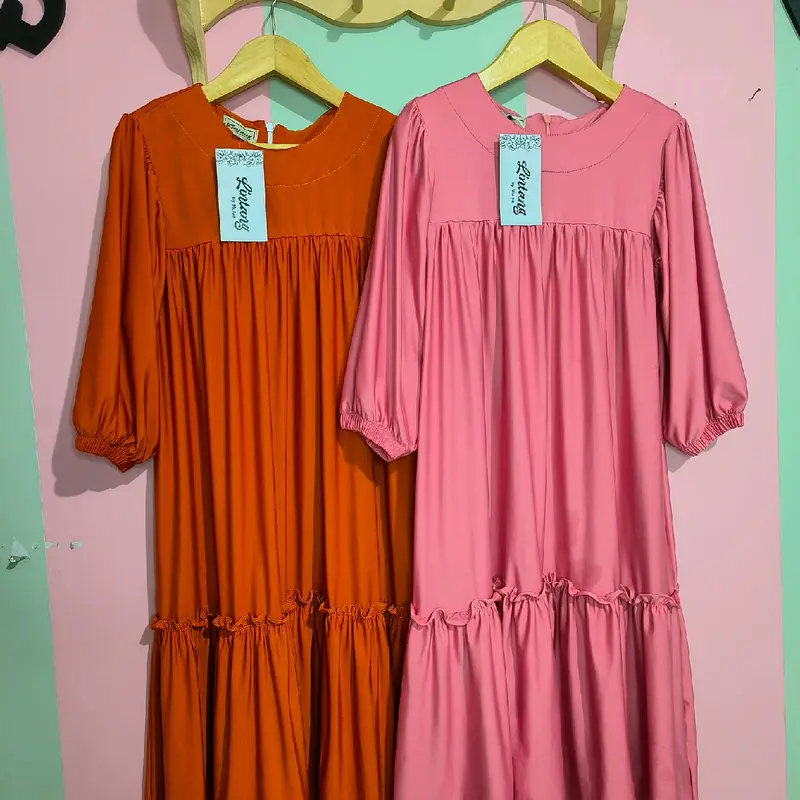 Shima Gamis Bahan Jersey Premium untuk anak usia 1-16 Tahun 3
