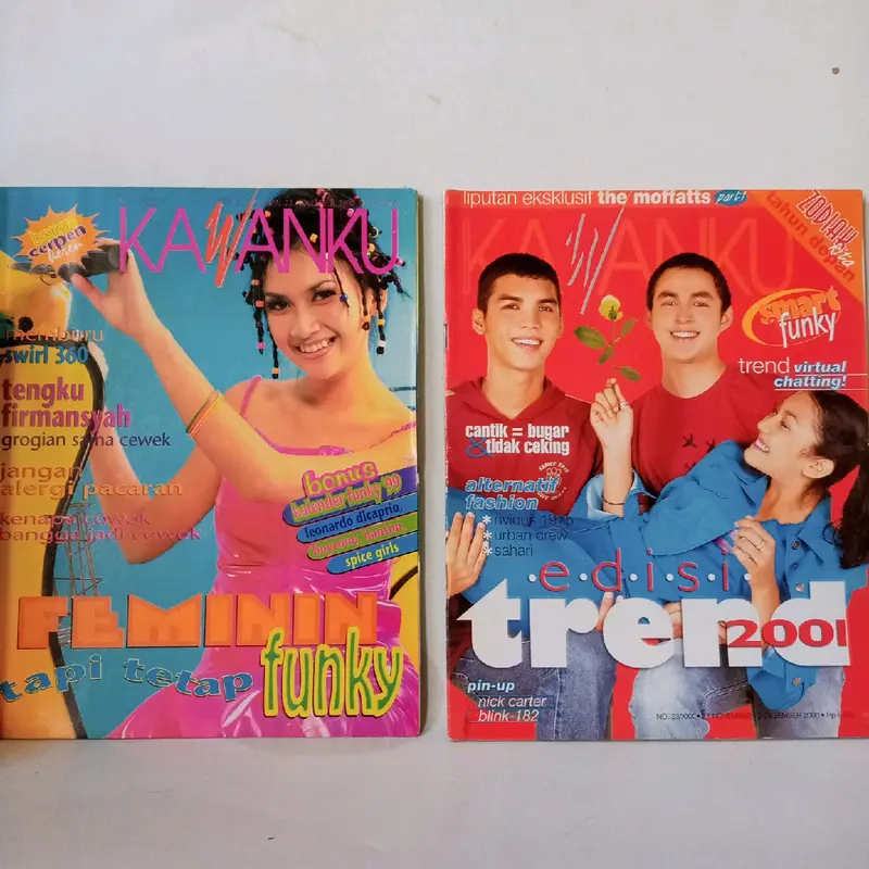 Majalah kawanku edisi tahun 1998 dan 1999 cabutan berbagai judul 3