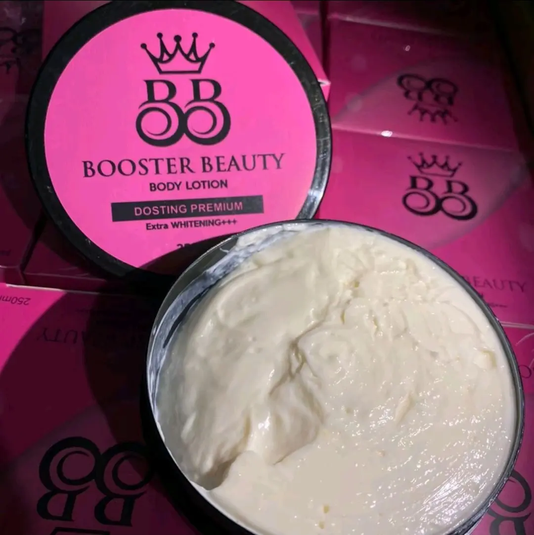 (PEMBELIAN DOSTING FREE BIBIT BOOSTER) Booster beauty dosting (Pemutih badan 10× lebih cepat dan ampuh banget) Pemutih Memutihkan Lotion