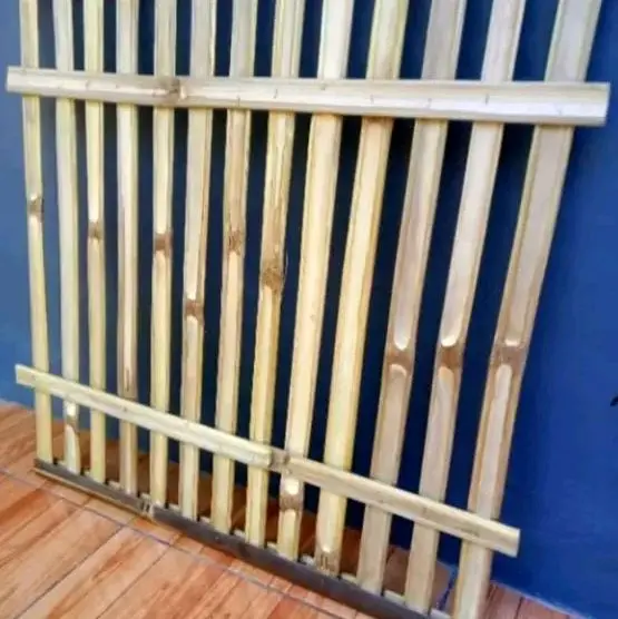 alas kandang bambu serbaguna ukuran 80x80