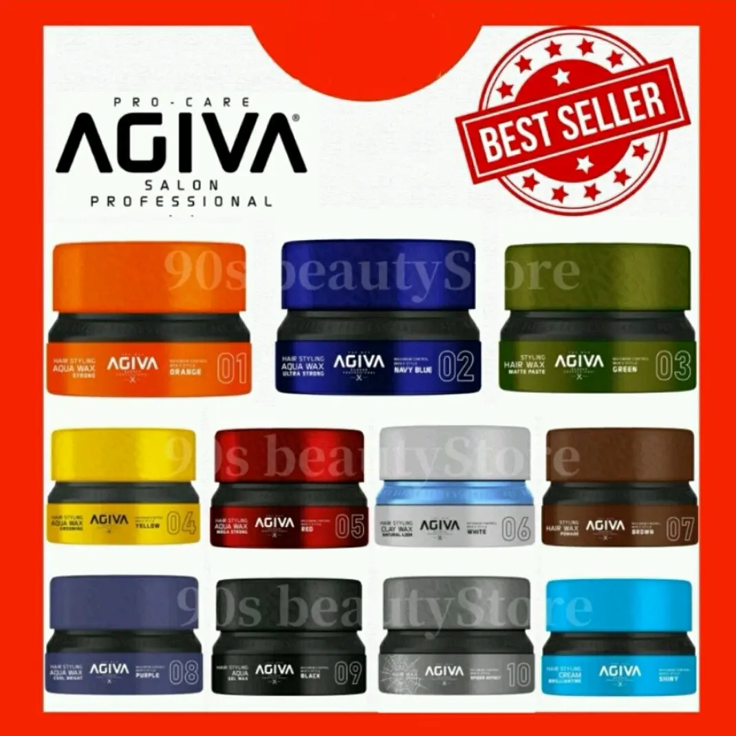 AGIVA POMADE WAX 01-10 Series HairWax Pomade